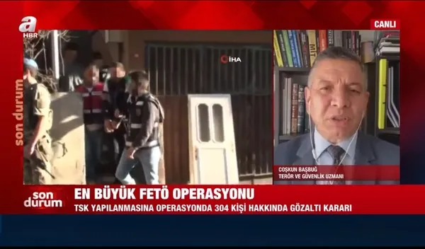 "Yılanın kuyruğuna yaklaşıldı” Coşkun Başbuğ FETÖ'ye yapılan büyük operasyonu A Haber'de değerlendirdi - 1