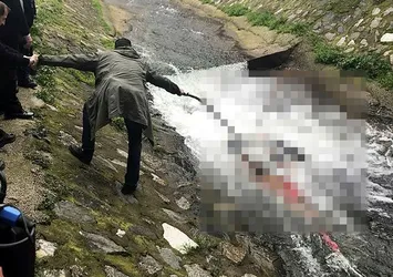 Cesedi su kanalında bulundu