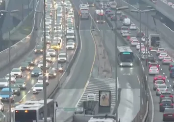 İstanbul'da sabah trafiği