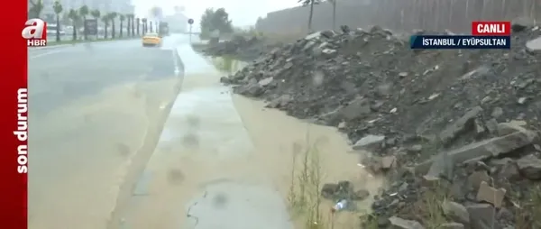 Son dakika | İstanbul'da sağanak yağış hayatı felç etti - 3