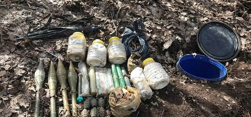 Muş'ta PKK'ya ağır darbe! Teröristlere ait mühimmat ele geçirildi