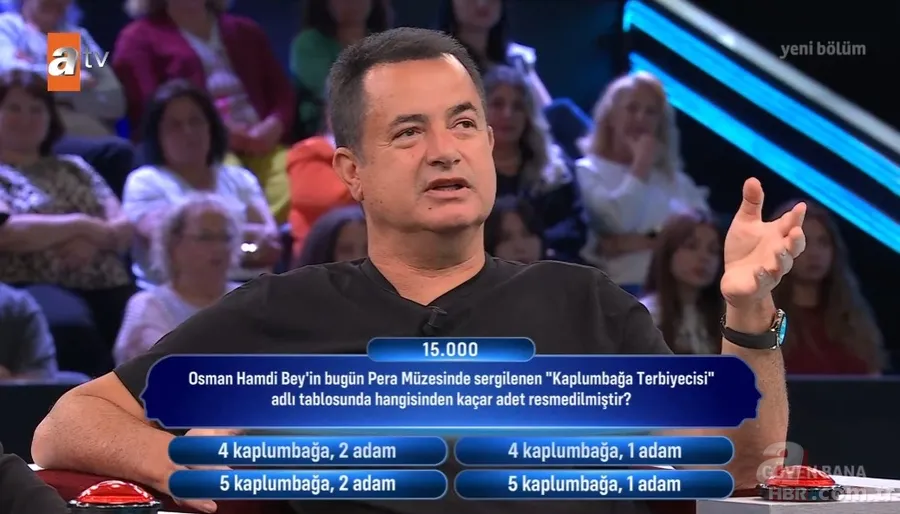 Güven Bana'da nefes kesen anlar! Acun Ilıcalı ve Eser Yenenler 1 milyon TL'lik soruya ulaştı 12