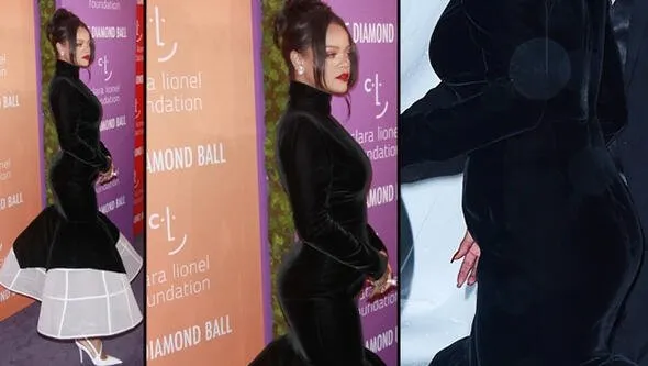Rihanna hamile mi? İşte Diamond Ball 2019’da göbeğiyle dikkat çekti