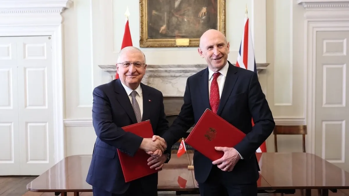 Türkiye- İngiltere arasında kritik anlaşma! Eurofighter için imzalar atıldı