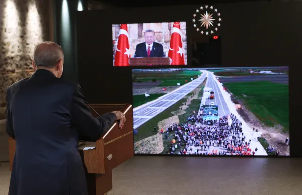 Son dakika: Başkan Erdoğan'dan Pınarhisar ve Çakıllı Çevre Yolları açılışında önemli açıklamalar - 2