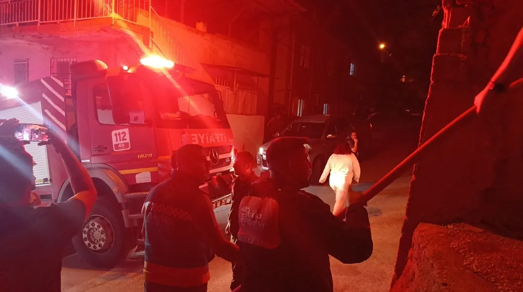Aydın'da zeytinlik arazide yangın