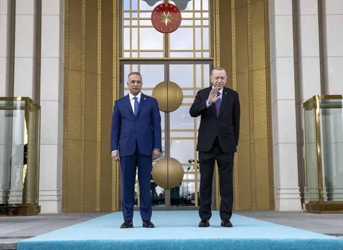 Son dakika: Irak Başbakanı Kazımi Ankara'da! Başkan Erdoğan resmi törenle karşıladı - 6