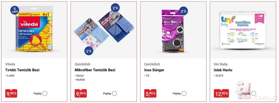 11 Mayıs BİM aktüel ürünler kataloğu: Bu hafta BİM'de hangi ürünler indirimli? Temizlik ve şarküteri ürünleri... 7