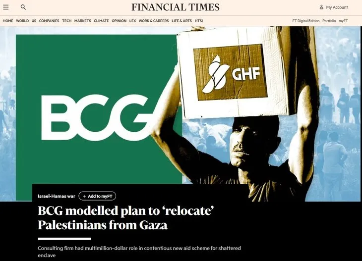 ABD ve İsrail’den Gazze’de skandal sürgün planı! Deşifre oldu