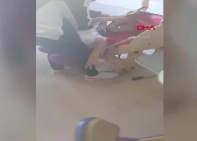 Özel okulda skandal görüntü