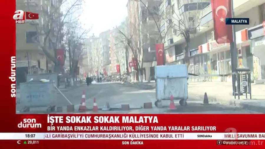 İşte sokak sokak Malatya! Bir yanda enkazlar kaldırılıyor bir yanda yaralar sarılıyor 24