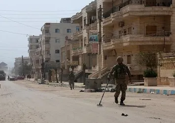 TSK: Afrin'de mayın patladı, 1 asker şehit