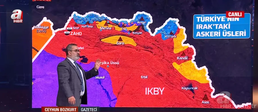 Irak'ın kuzeyinde askeri hareketlilik! PKK'ya ortak operasyon mu? A Haber'de çarpıcı sözler: Bu gece harekat olabilir 6