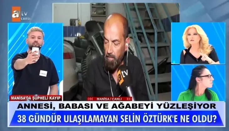 Müge Anlı’da filmleri aratmayan hikaye! Selin Öztürk’e ne oldu? Anne oğul stüdyoda birbirine girdi