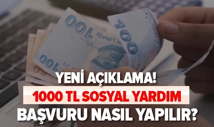 Pandemi yardımı son dakika açıklaması! 1000 TL sosyal destek başvuru sonuçları sorgulama nasıl yapılır?