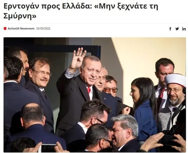 Başkan Erdoğan’ın İzmir’i unutma mesajı Yunanistan’ı titretti! Manşetler alev alev: Meydan okudular