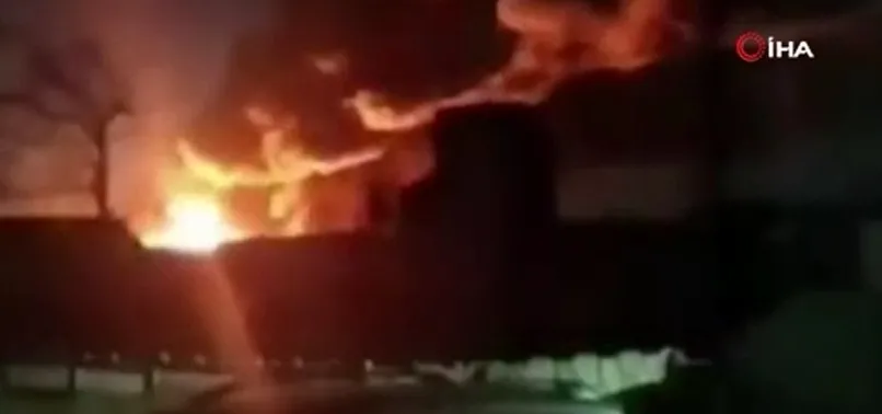 Rus ordusu, Ukrayna'nın Rivne bölgesinde petrol deposunu vurdu