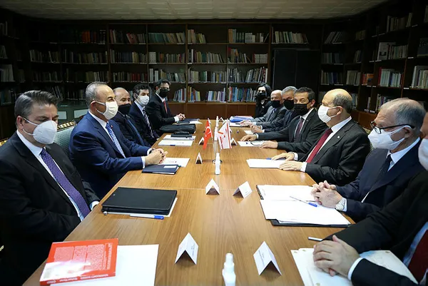 Son dakika: Dışişleri Bakanı Mevlüt Çavuşoğlu ve KKTC Cumhurbaşkanı Ersin Tatar’dan kritik açıklamalar