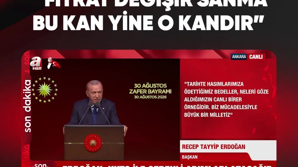 "FITRAT DEĞİŞİR SANMA BU KAN YİNE O KANDIR"