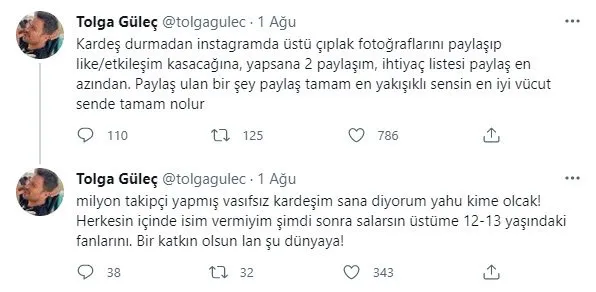 Can Yaman’ın paylaşımlarına Tolga Güleç’ten sert tepki: Dünyaya bir katkın olsun