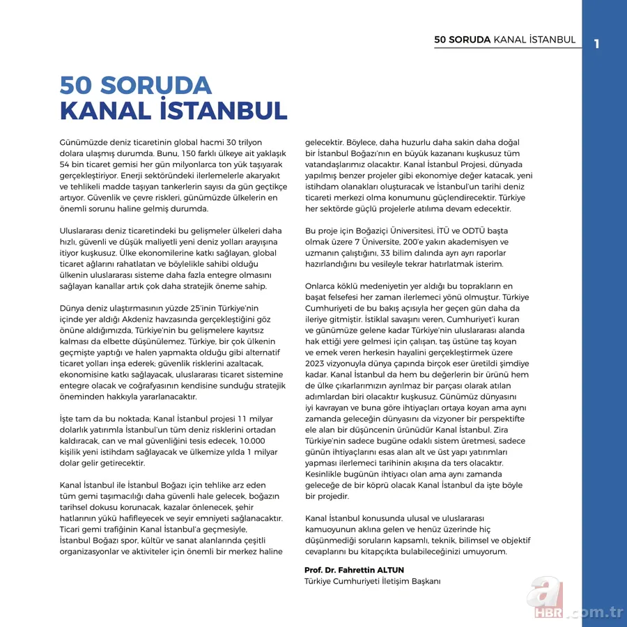 Kanal İstanbul'un maliyeti ne kadar? Çevreye zararı var mı? Kanal İstanbul için vergi alınacak mı? İşte 50 soruda Kanal İstanbul 3