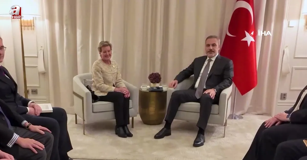 Dışişleri Bakan Fidan Finlandiya'da