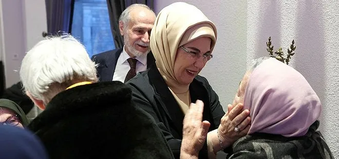 Emine Erdoğan iftar için Darülaceze'deydi!