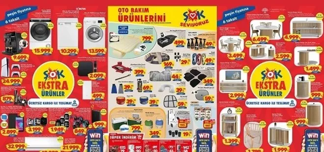 ŞOK 18 Haziran aktüel ürünler kataloğu yayınlandı! Oto ürünleri, seyahat ürünler ve kamp ürünlerimde büyük indirim