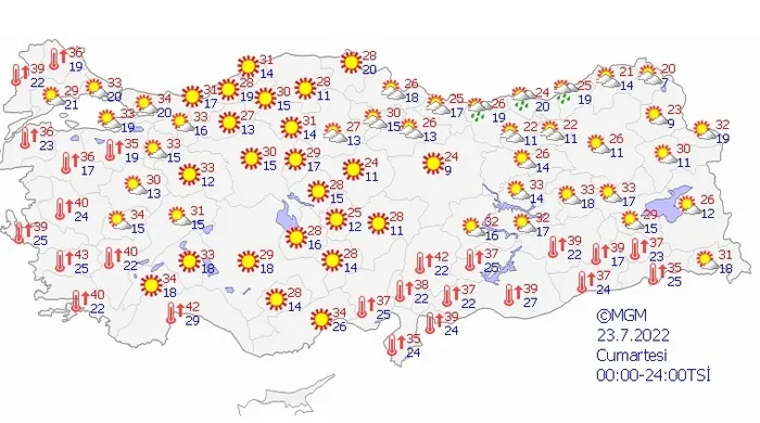 Meteorolojiden SON DAKİKA kuvvetli yağış uyarısı | İstanbul, Ankara, İzmir... - 7