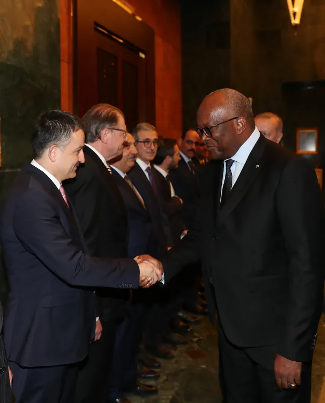Başkan Erdoğan Burkina Faso Devlet Başkanı Kabore'yi karşıladı