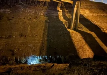 Kayseri'de araç vadiye uçtu! Şoför hayatını kaybetti