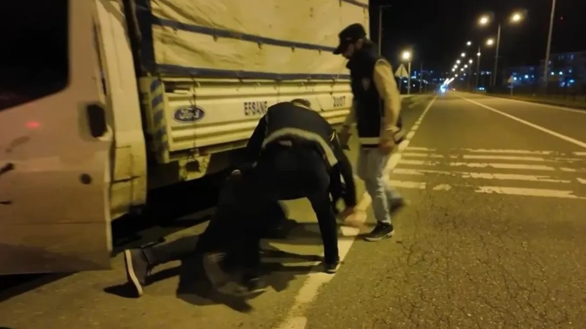 Patates çuvallarında kaçakçılık: 4 göçmen yakalandı