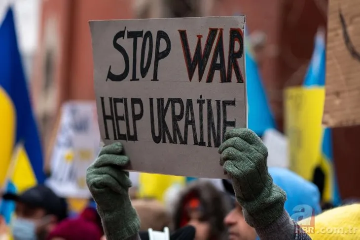 Rusya-Ukrayna savaşı milyonları sokağa döktü | Savaşa hayır!