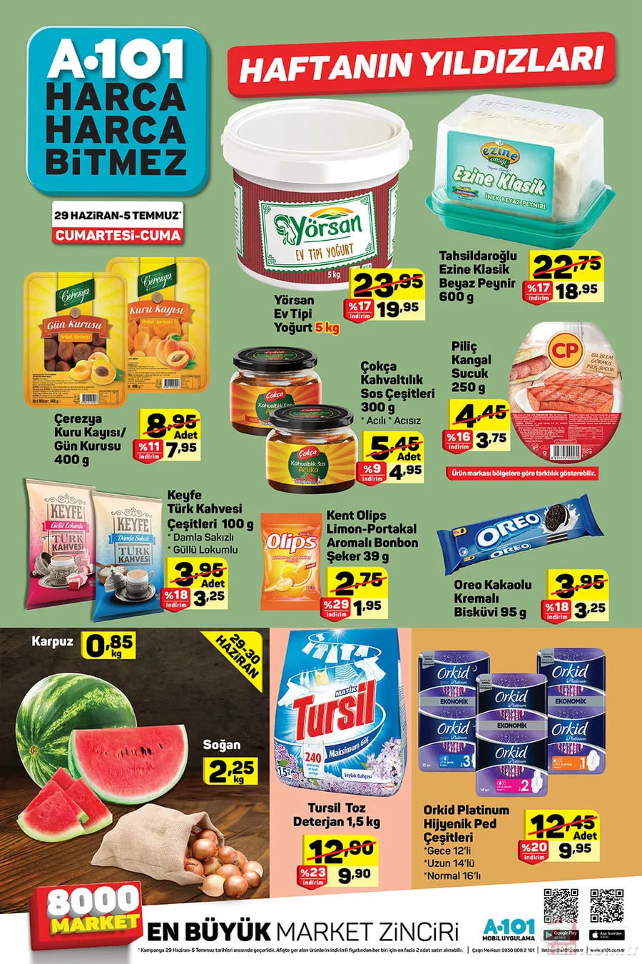 A101 aktüel ürünler kataloğu 4 Temmuz ile ayın ilk fırsatları! İşte A101 indirimli ürünler listesi 2019! 23