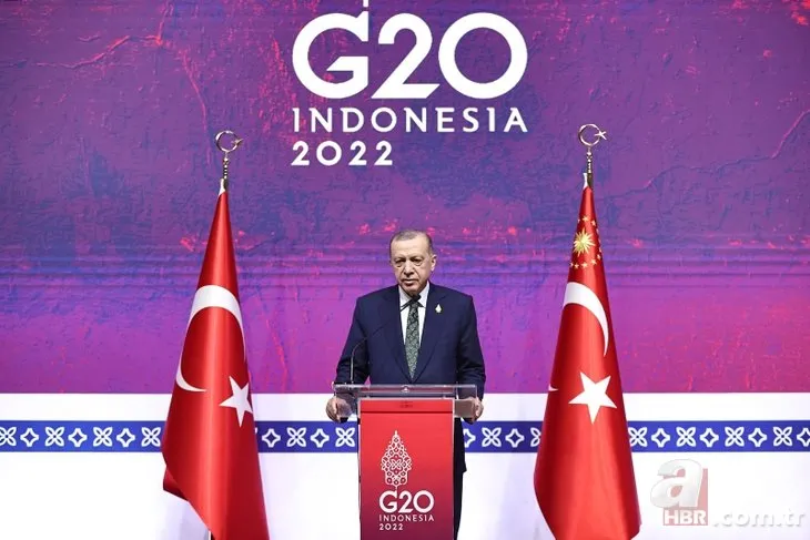 G20 Zirvesi’nde gazetecilerden Başkan Erdoğan’a yoğun ilgi! Katılım için sıraya girdiler