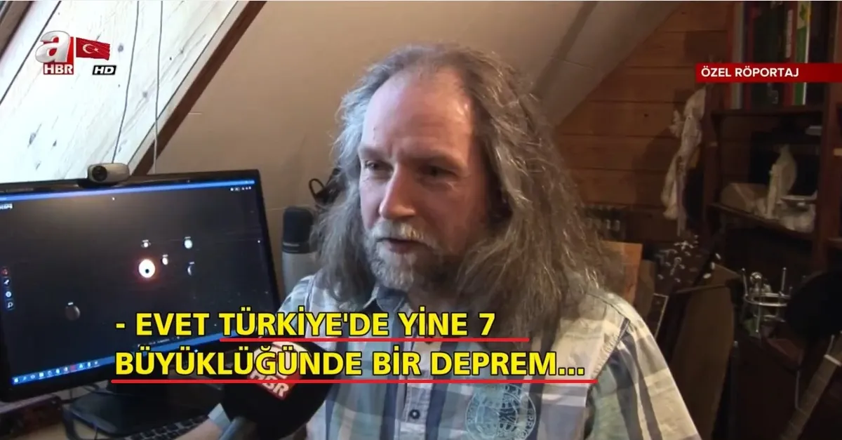 'Deprem Kahini' Frank Hoogerbeets A Haber'e konuştu | İstanbul için deprem tahmini...