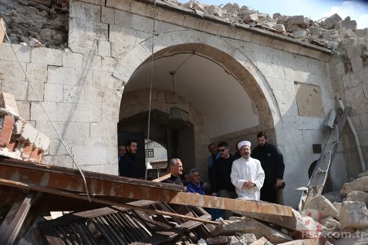 Diyanet İşleri Başkanı Ali Erbaş Hatay’daki Rum-Ortodoks Kilisesi’ni ziyaret etti