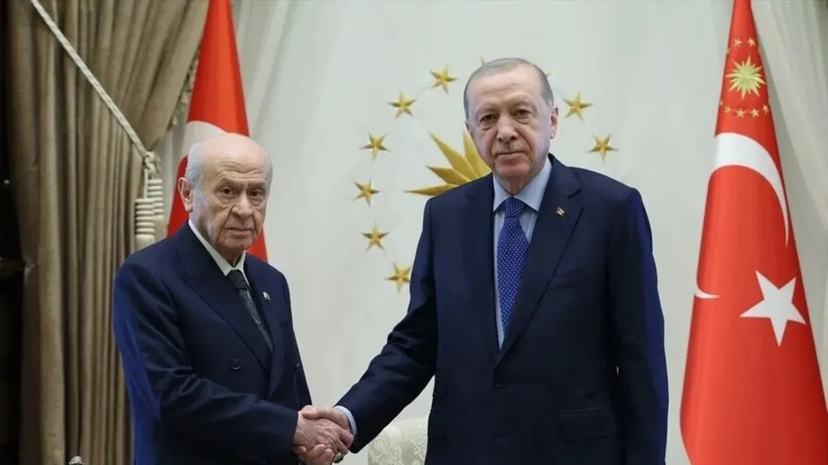 Bahçeli'den Başkan Erdoğan mesajı: Üçüncü hilali de tamamlayacak! İmralı'da villa iddialarına yalanlama