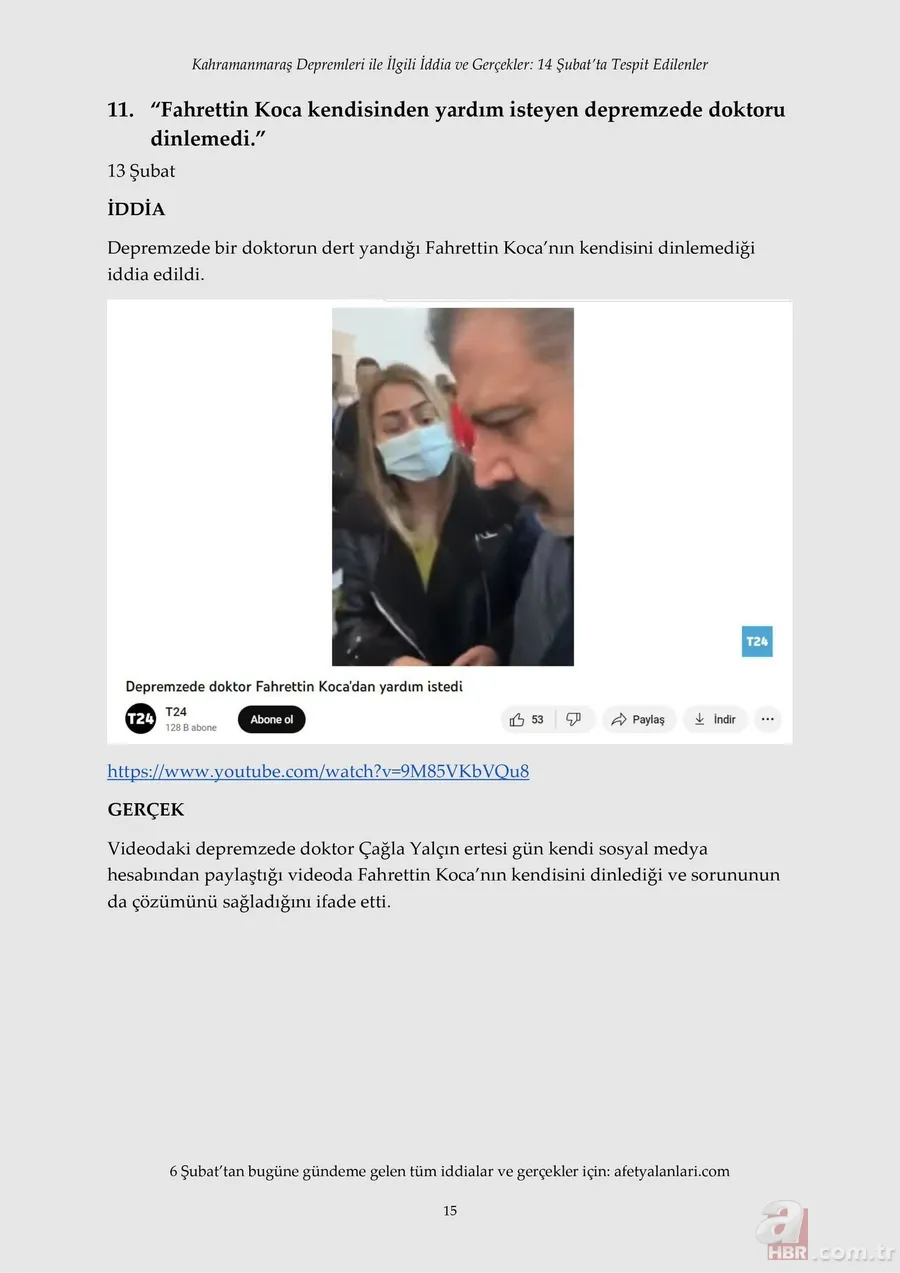 Kahramanmaraş depremi sonrası korkunç yalanlar! Muhalefet ve sosyal medyanın provokasyonu çürütüldü 18