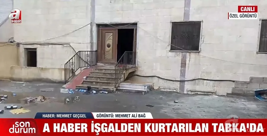 A Haber YPG’nin infazlar yaptığı hapishanede! Teröristler geride yıkım bırakıyor 15