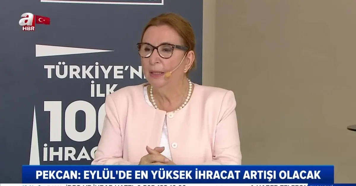 Bakan Pekcan: İhracatta kayda değer bir performansla yolumuza devam ediyoruz