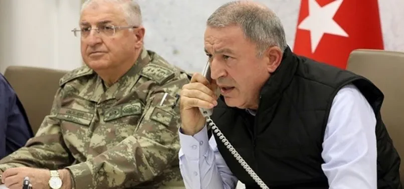 Son dakika: Milli Savunma Bakanı Hulusi Akar, Rus mevkidaşı Sergey Şoygu ile telefonda görüştü