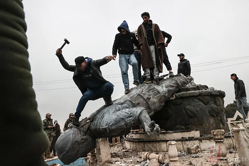 Terörün sembolleri bir bir yıkıldı! Tabka’da tarihi anlar 15