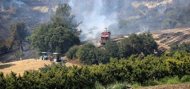 Son dakika: Çanakkale’nin Kemel köyünde orman yangını! Kontrol altına alındı...