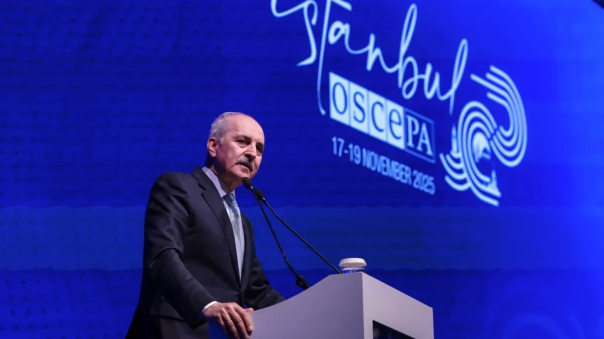 Numan Kurtulmuş: Kalıcı ve adil barış Türkiye’nin önceliğidir