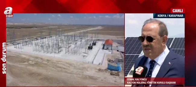 Karapınar GES'te ilk faz tamamlandı! En büyük güneş enerjisi yatırımı uzaydan bile görünüyor - 5