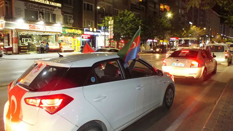 Türkiye'de Azerbaycan için dev konvoy