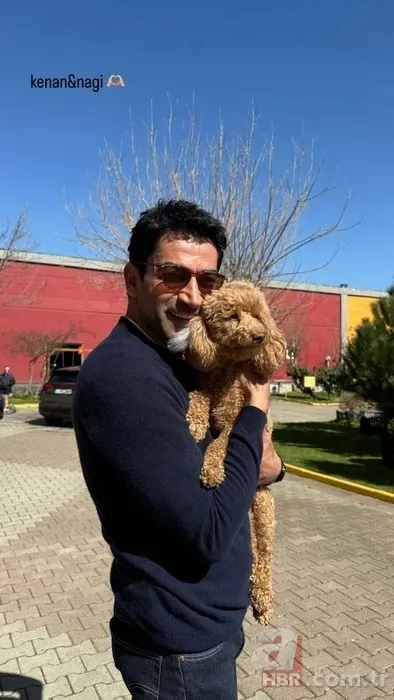 A.B.İ. setinde "Pati" molası! Afra Saraçoğlu’ndan Kenan İmirzalıoğlu ve Nagi sürprizi 3