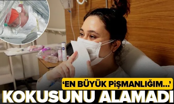 8 aylık hamileyken korona oldu! Anne yoğun bakımda bebek kuvözde
