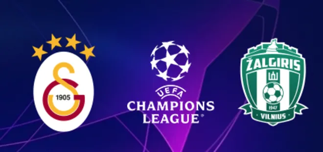 Zalgiris - Galatasaray maçı hangi kanalda? UEFA Şampiyonlar Ligi 2. eleme turu Zalgiris Galatasaray maçı  saat kaçta, şifresiz mi yayınlanacak?